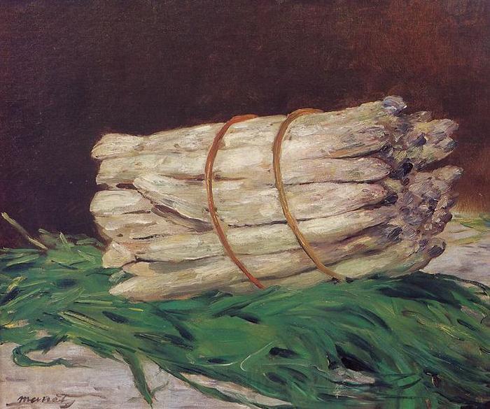 Edouard Manet Bunch of Asparagus Norge oil painting art